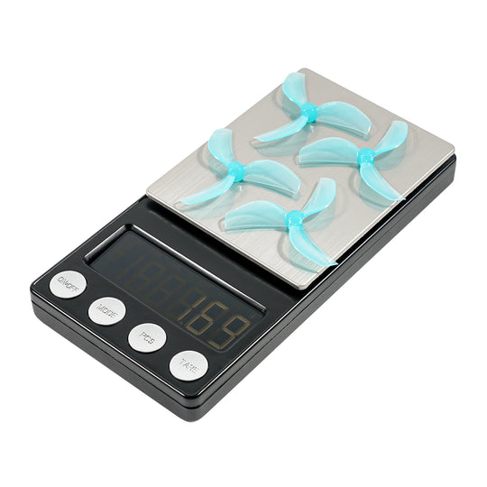 9303 3 propellers gemfan 45mm 3 blade 1 5mm shaft blue 4pcs