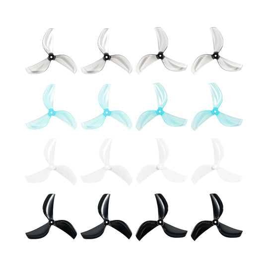9312 2 propellers gemfan 45mm 3 blade 1 5mm shaft 16pcs