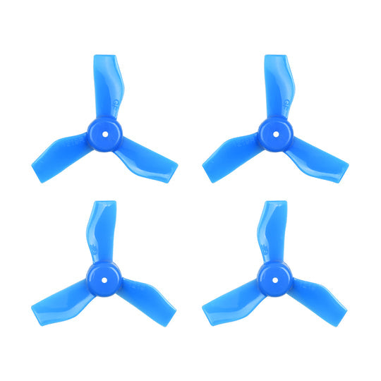 9348 3 propellers gemfan 31mm 3 blade for 65mm frame 1 0mm shaft black 4pcs