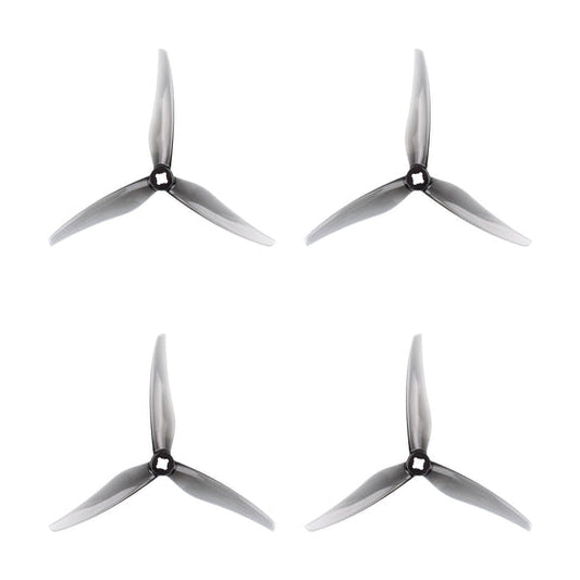 9381 2 propellers gemfan 5125 3 blade 5mm shaft gray