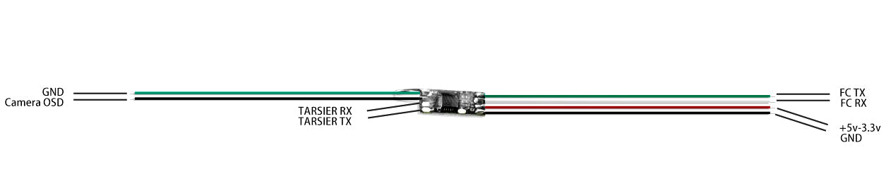 9687 3 camera fc cable caddxfpv for ratel tasier 4k