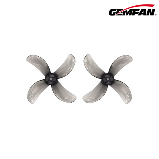 10581 2 propellers gemfan 1609 4 40mm pc durable 1mm clear gray 4ccw 4cw