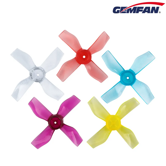 10668 1 propellers gemfan 1220 4 31mm pc durable 0 8mm clear red 4ccw 4cw