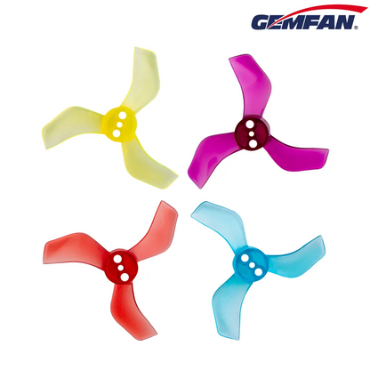 10686 1 propellers gemfan 1635 3 40mm pc durable 1 5mm clear purple 4ccw 4cw