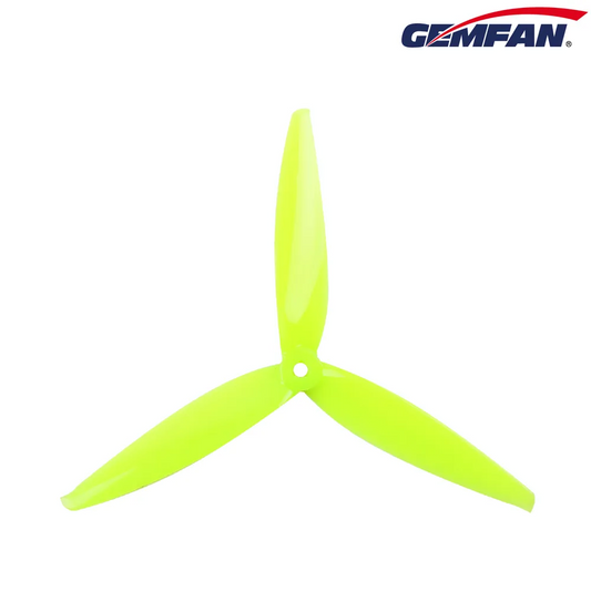 10887 2 propellers gemfan flash 7040 3 durable pc popo yellow 2ccw 2cw