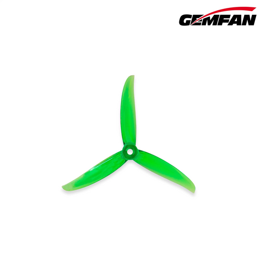 11100 2 propellers gemfan vannystyle 5136 3 pc durable translucent green 2ccw 2cw