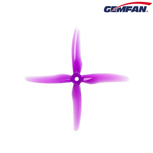 11139 3 propellers gemfan hurricane 51455 4 x props pc durable 4 blade popo purple 2ccw 2cw