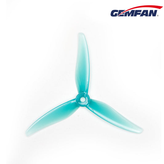 11154 1 propellers gemfan hurricane mck 51466 3 v2 pc durable wave blue 2ccw 2cw
