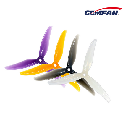 11259 3 propellers gemfan freestyle 5226 3 pc durable midnight gray 2ccw 2cw