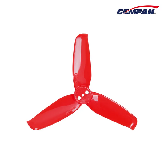 11505 1 propellers gemfan flash 2540 3 pc durable 1 5mm red 4ccw 4cw