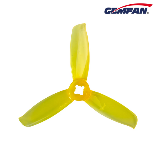 11586 2 propellers gemfan windancer 3028 3 pc durable 1 5mm m5 adapter clear yellow 2ccw 2cw