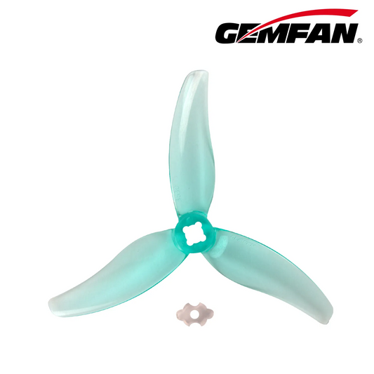 11643 1 propellers gemfan hurricane 3630 3 pc durable 1 5mm m5 adapter clear green 2ccw 2cw