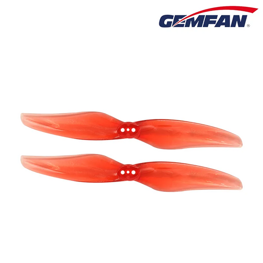 11646 2 propellers gemfan long range 4024 2 pc durable 1 5mm clear red 4ccw 4cw
