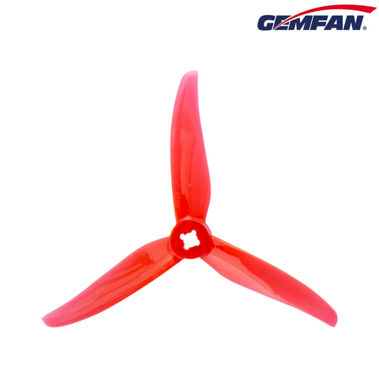11658 3 propellers gemfan hurricane 4023 3 pc durable 1 5mm m5 adapter clear red 2ccw 2cw