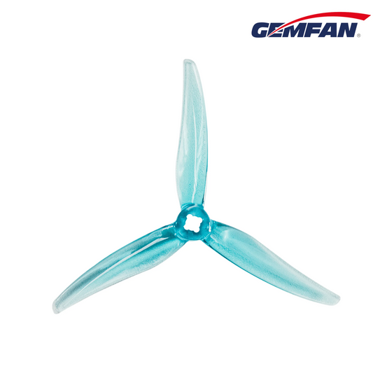 11712 2 propellers gemfan hurricane 4525 3 pc durable clear blue 2ccw 2cw