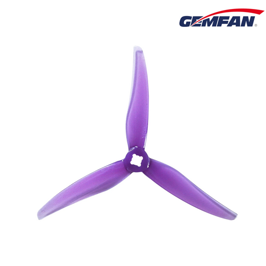 11715 2 propellers gemfan hurricane 4525 3 pc durable purple 2ccw 2cw