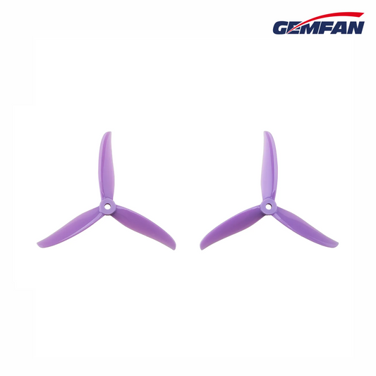 11763 1 propellers gemfan hurricane 4937 3 pc purple 2ccw 2cw