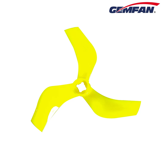 11844 2 propellers gemfan ducted d75 3 3inch pc 1 5mm m5 adapter yellow 2ccw 2cw