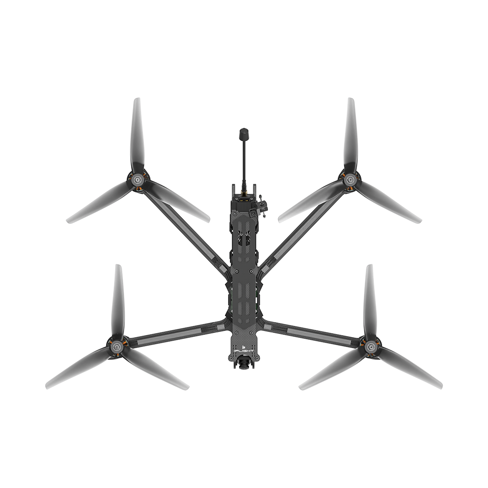 14565 12 fpv drone iflight chimera9 eco 6s analog bnf tbs