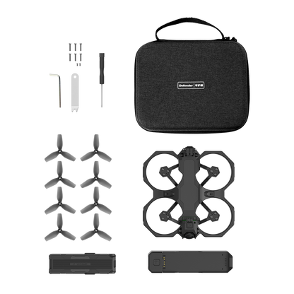 14625 19 fpv drone iflight defender 20 hd 3s bnf tbs