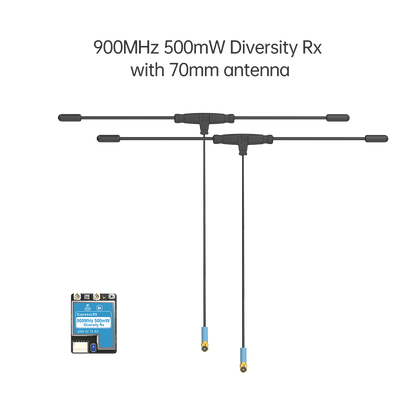 14922 receiver iflight true diversity elrs 868 915 rx 2x 70mm antenna