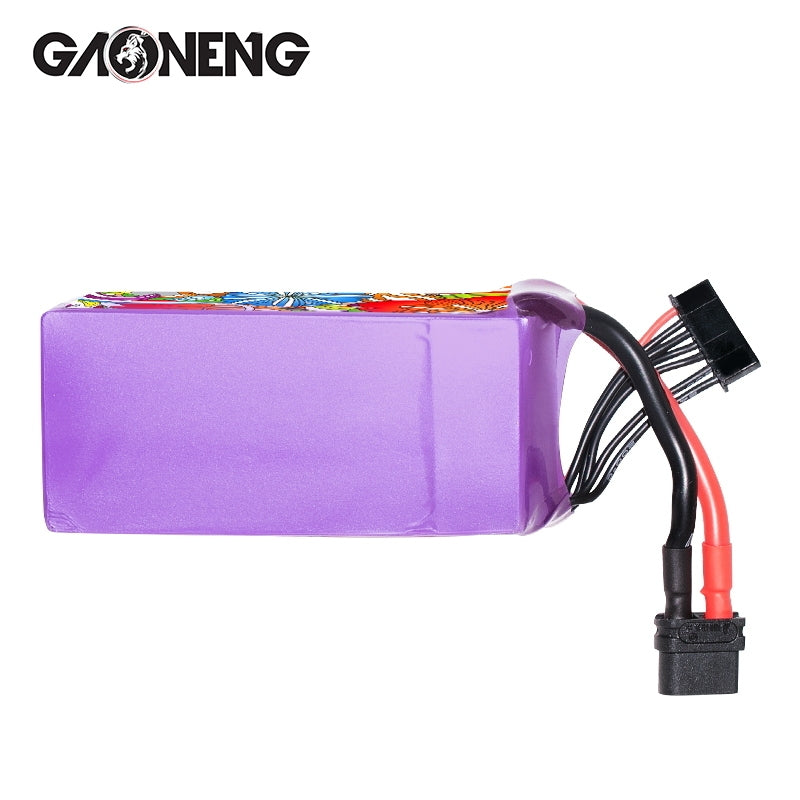 16047 1 battery gnb gaoneng lihv 6s 22 8v 1300mah 120c xt60