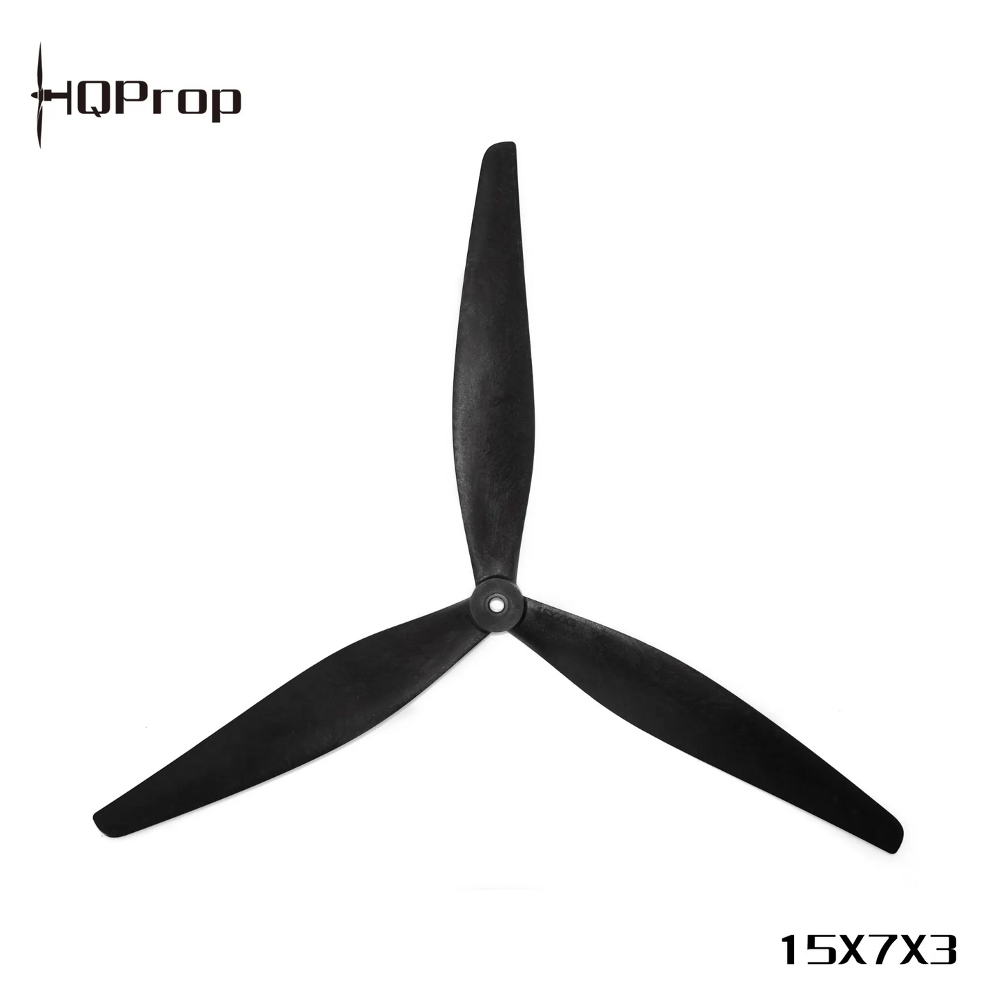 Propeleris HQProp 3 menčių 15" juodas (1 prieš laikrodžio rodyklę + 1 pagal laikrodžio rodyklę) 