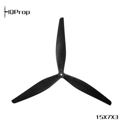 Propeleris HQProp 3 menčių 15" juodas (1 prieš laikrodžio rodyklę + 1 pagal laikrodžio rodyklę) 