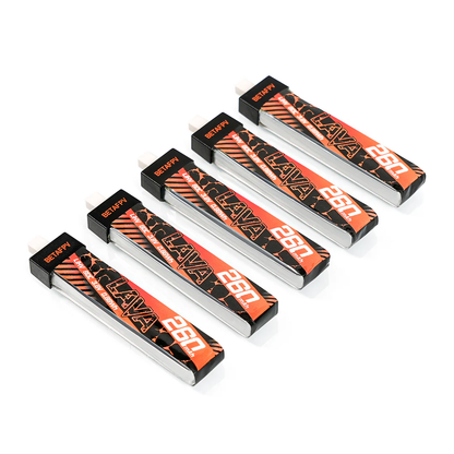 BETAFPV LAVA 1S 260mAh 80C baterija (5 vnt.)