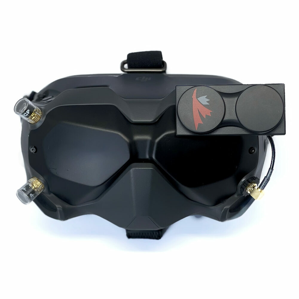 Antena „TrueRC X-AIR 5.8 MK II“, skirta DJI FPV LHCP