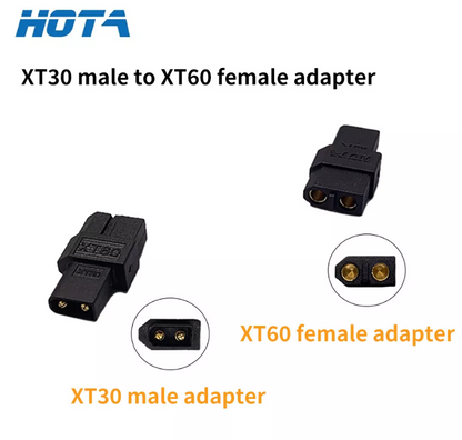 Jungtis HOTA XT30 kištukas į XT60 kištuką