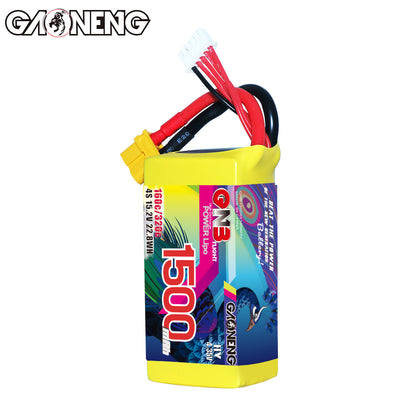 Akumuliatorius GNB GAONENG 1500mah 4S1P 15.2V HV 160C XH-JST 5P XT60 
