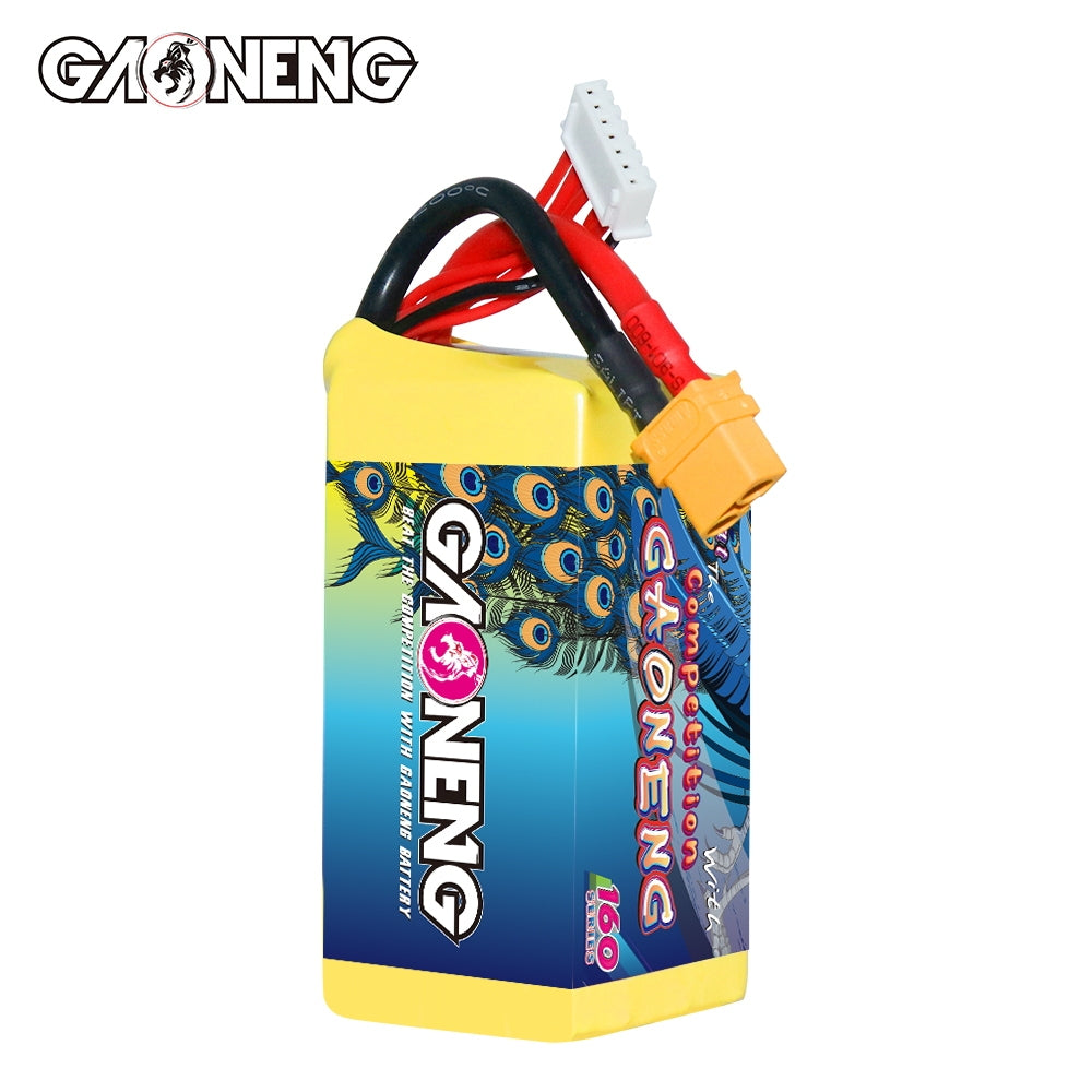 Akumuliatorius GNB GAONENG 1500mah 6S1P 22.8V HV 160C XH-JST 7P XT60 