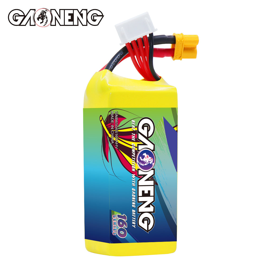 Akumuliatorius GNB GAONENG 650mah 4S1P 15.2V HV 160C XH-JST 5P XT30 
