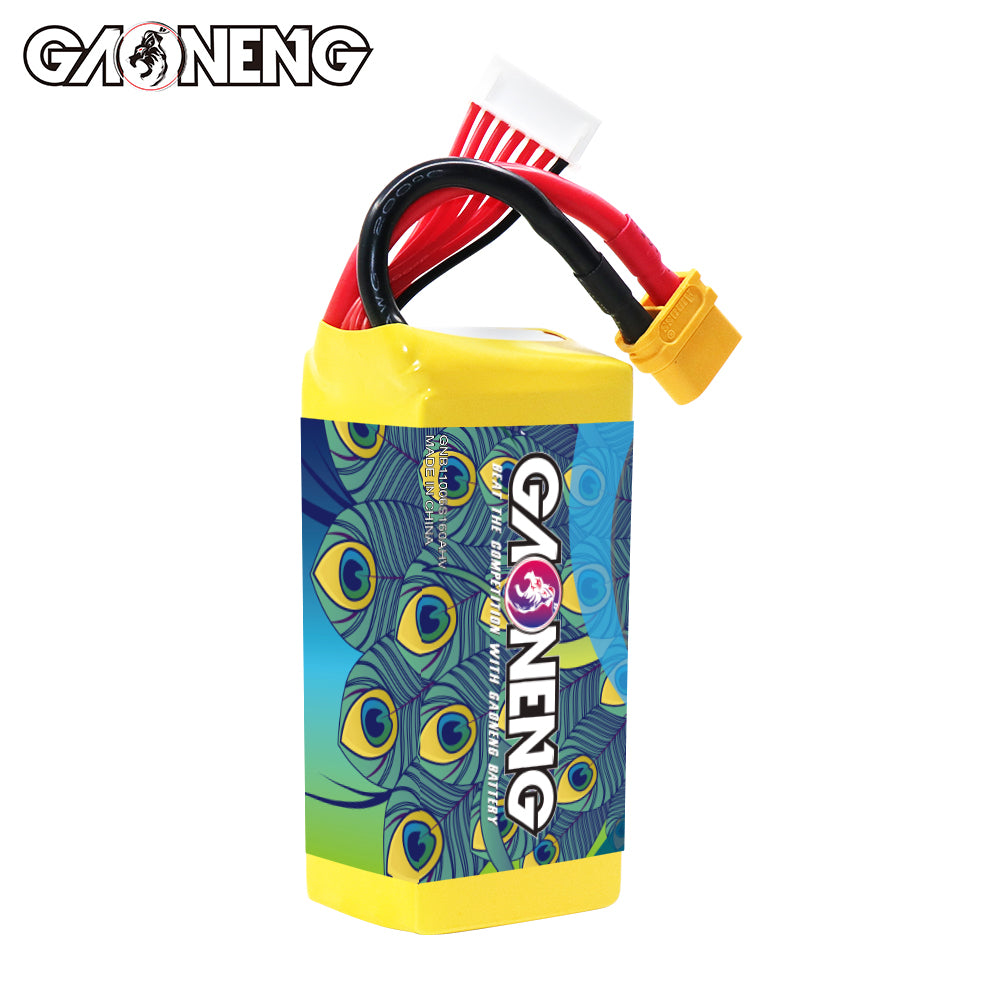 Akumuliatorius GNB GAONENG 1100mah 6S1P 22.8V HV 160C XH-JST 7P XT60 