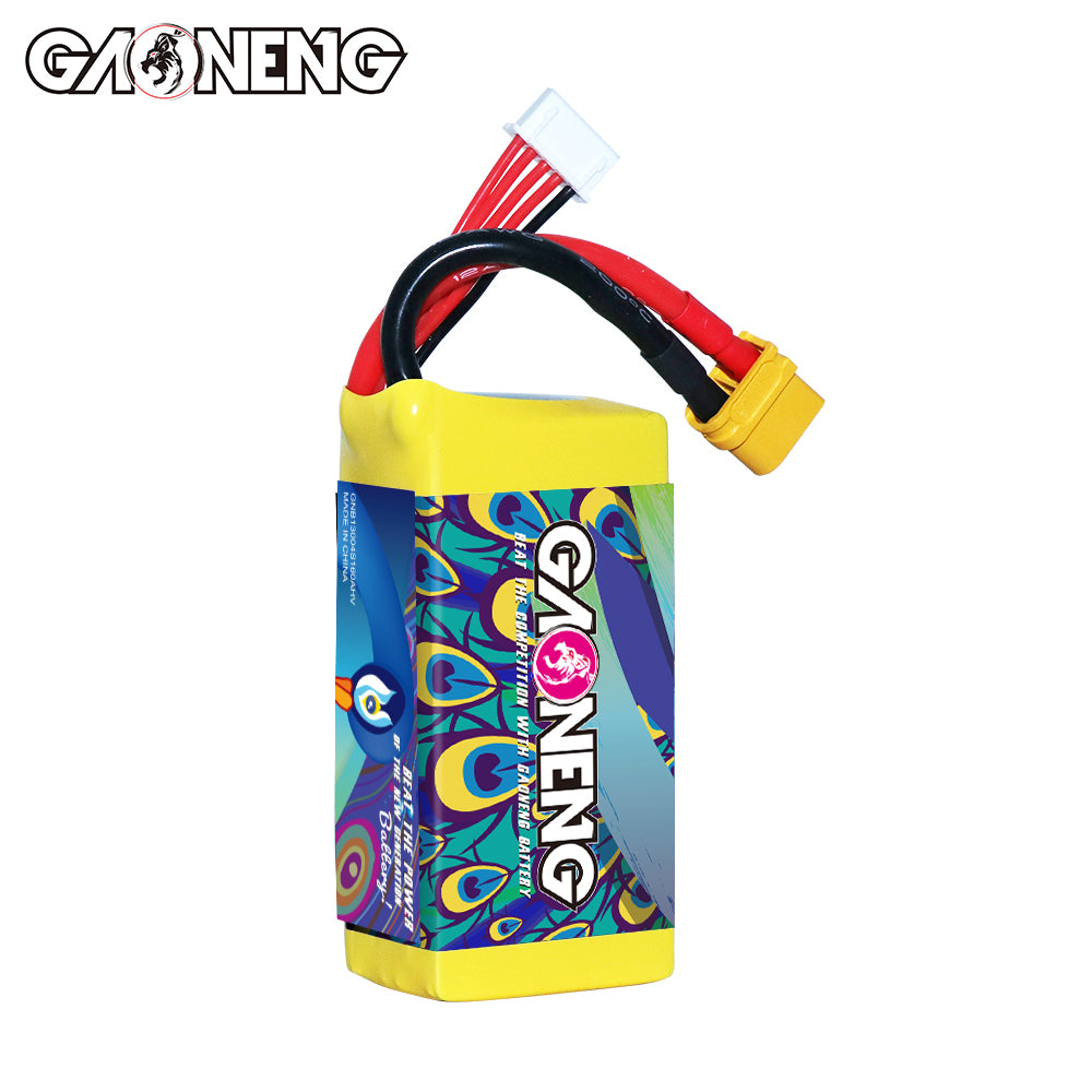 Akumuliatorius GNB GAONENG 1300mah 4S1P 15.2V HV 160C XH-JST 5P XT60 