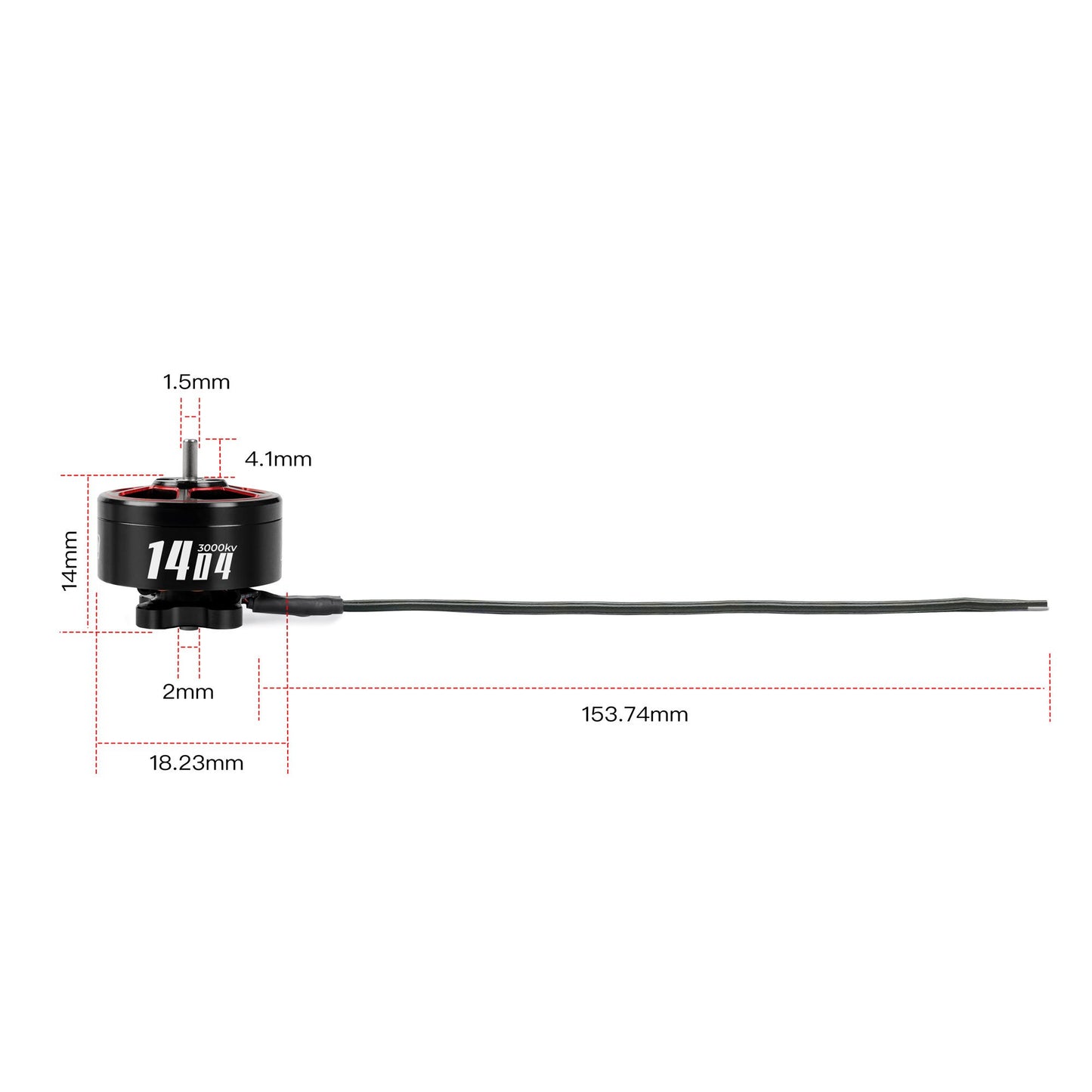 Variklis GEPRC SPEEDX2 1404 4600kv