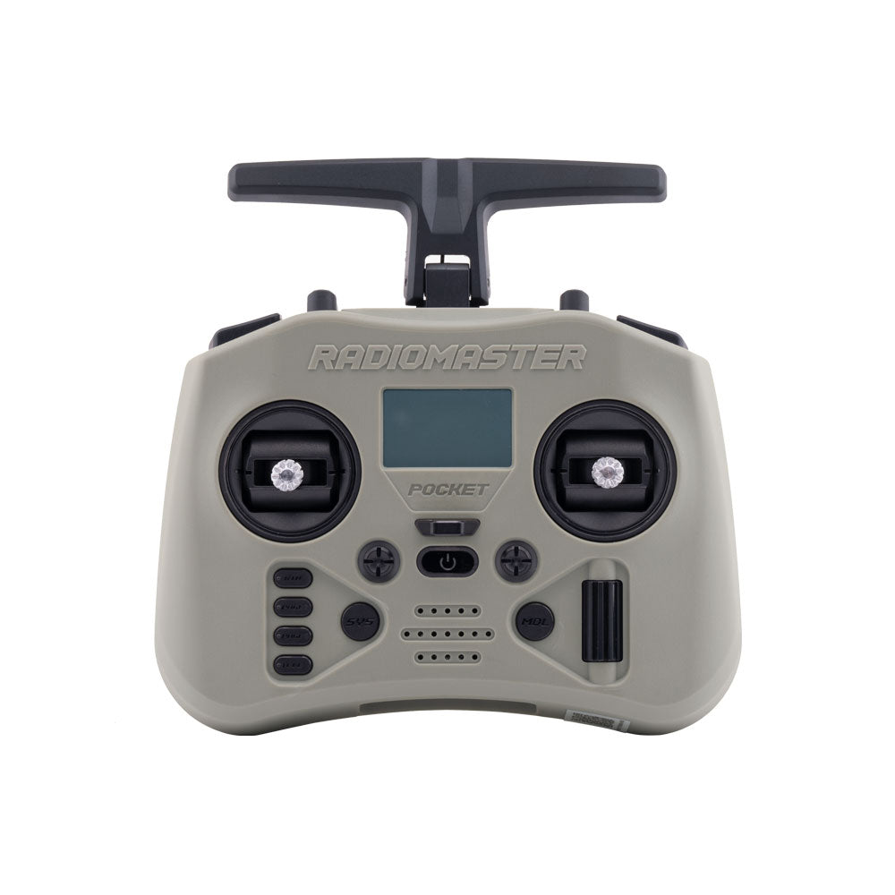 Valdiklis RadioMaster Pocket Crush Edition ExpressLRS pilkas 