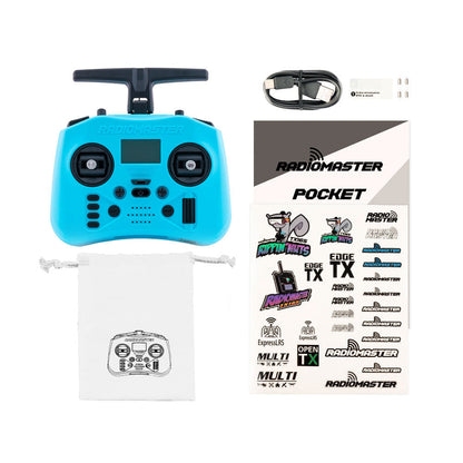Valdiklis RadioMaster Pocket Crush Edition ExpressLRS baltas 