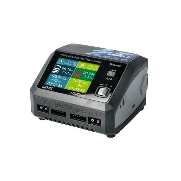 Įkroviklis SkyRC D200neo AC 2*100W DC 2*400W