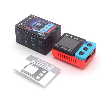 Įkroviklis „SkyRC B6neo Smart“ (raudonas + juodas + mėlynas) DC200W PD80W