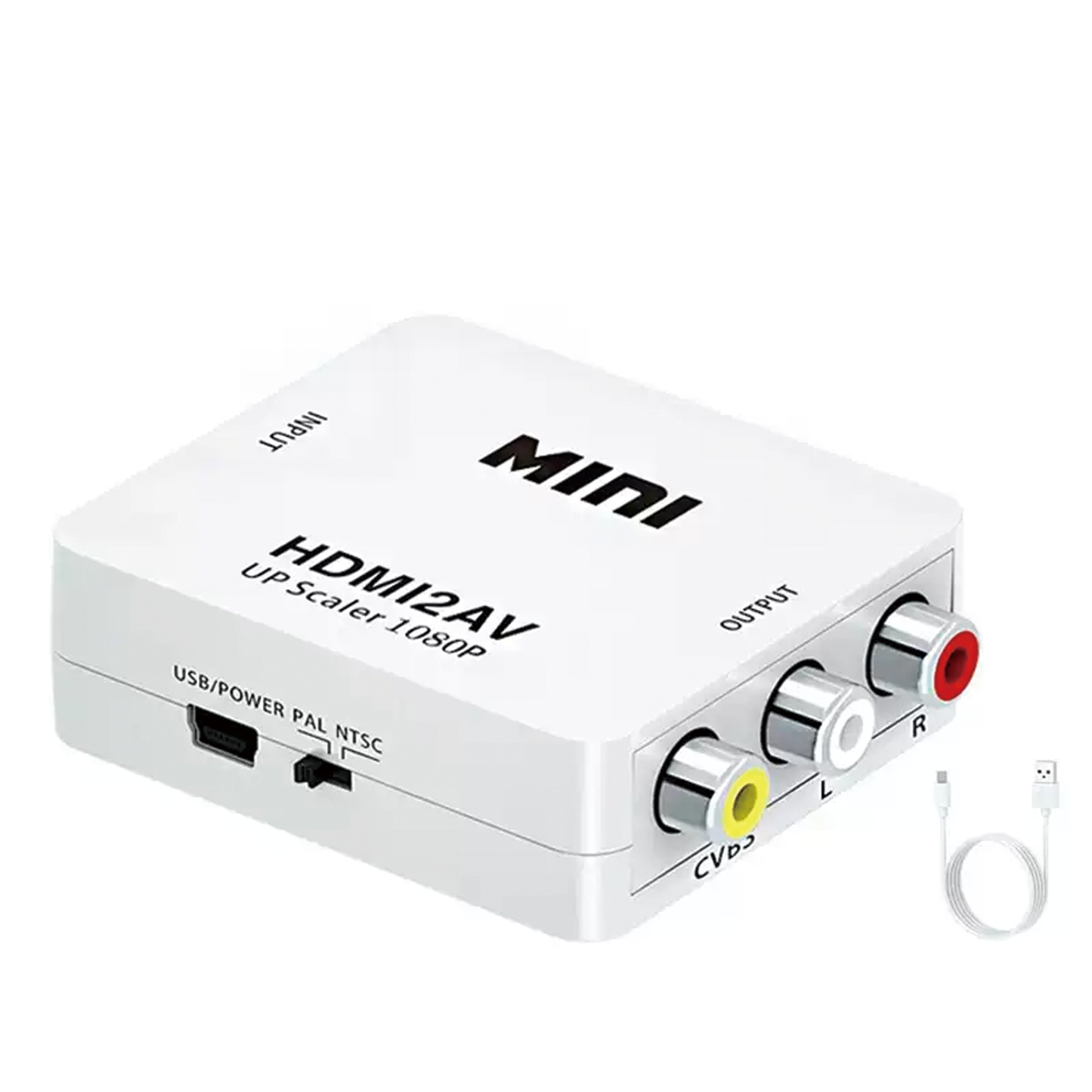 KTIQ HDMI į AV keitiklis