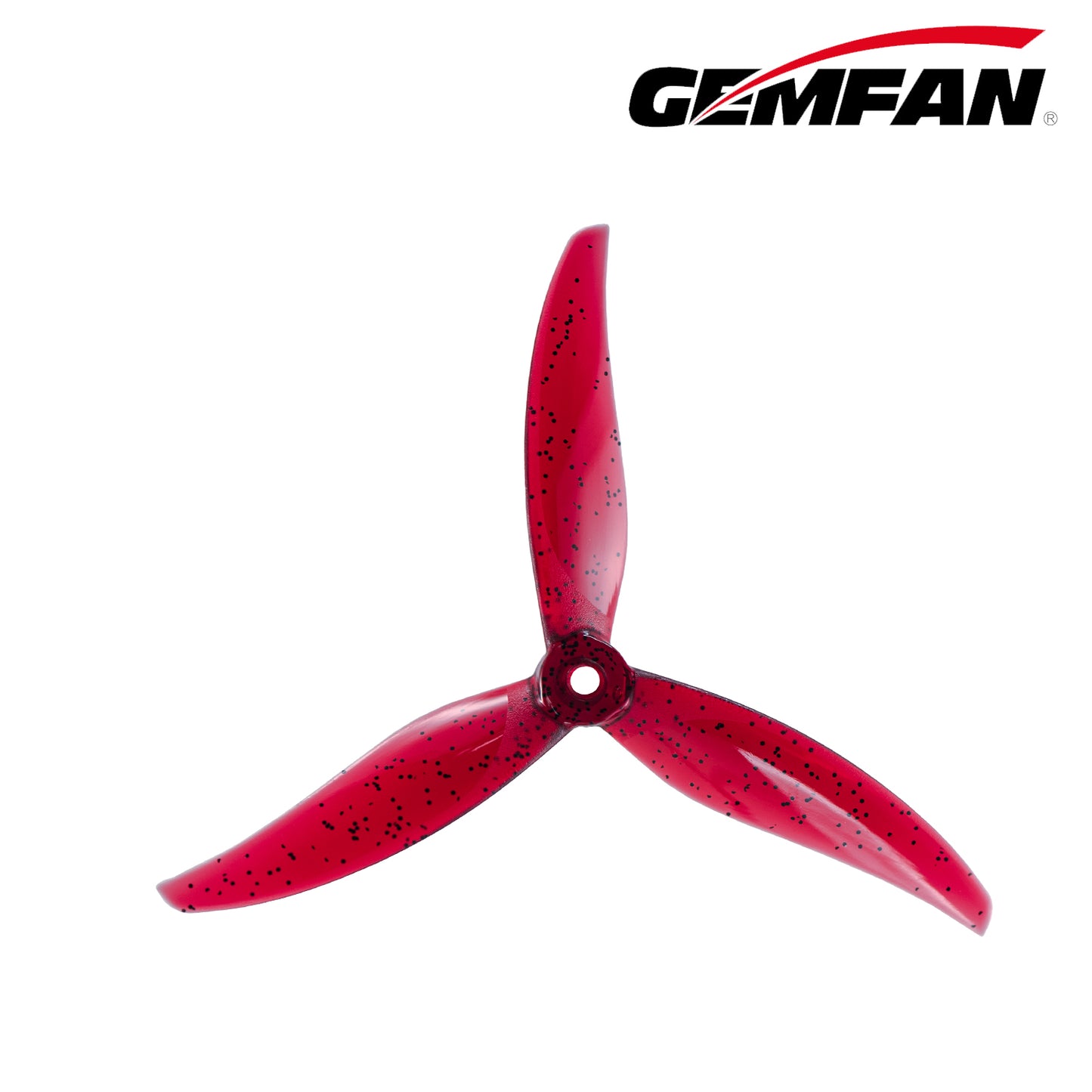 Propeleris Gemfan PROXY 5127.5 3 menčių 5.1'' Phoenix Red (2 pagal laikrodžio rodyklę + 2 prieš laikrodžio rodyklę) 