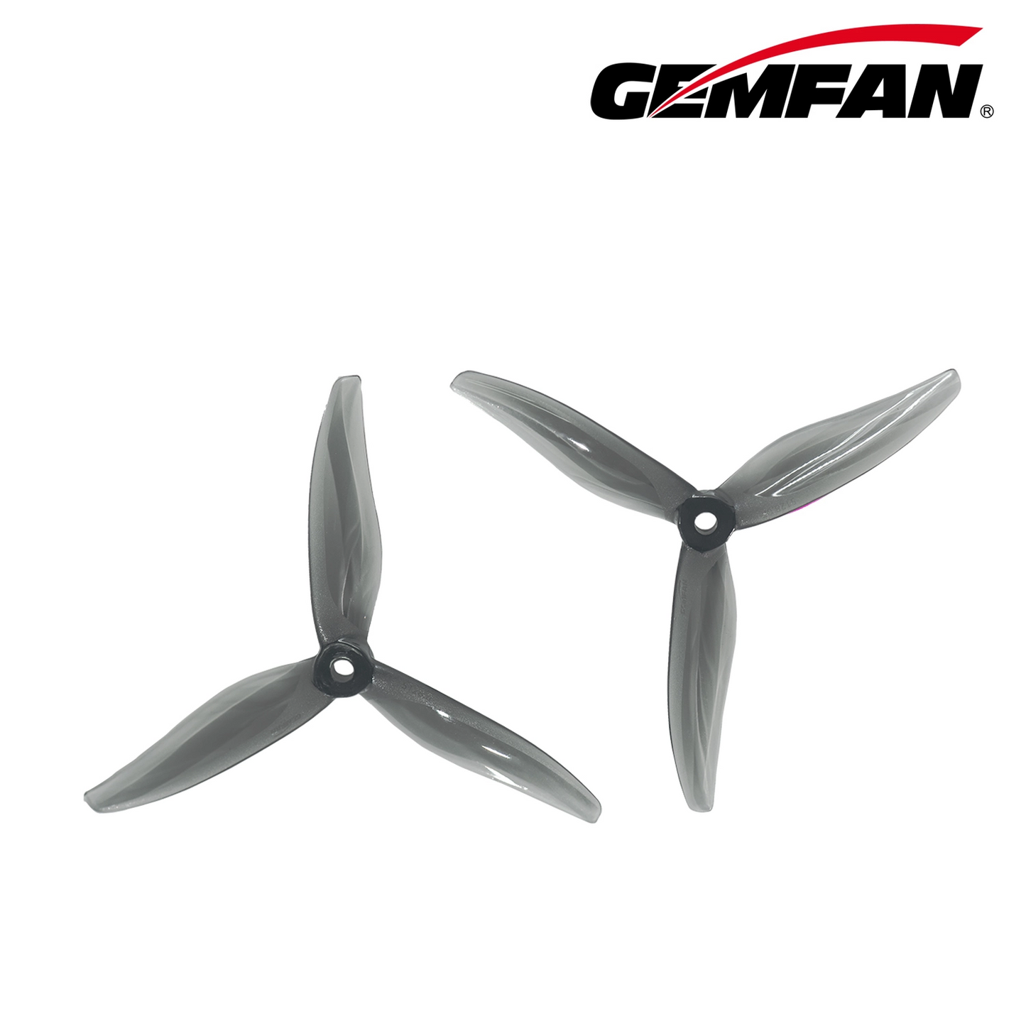 Propeleris Gemfan FURY 5128.0 3 menčių 5.1'' skaidriai pilkas (2 pagal laikrodžio rodyklę + 2 prieš laikrodžio rodyklę) 