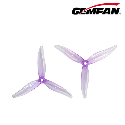 Propeleris Gemfan FURY 5128.0 3 menčių 5.1'' violetinis (2 pagal laikrodžio rodyklę + 2 prieš laikrodžio rodyklę) 