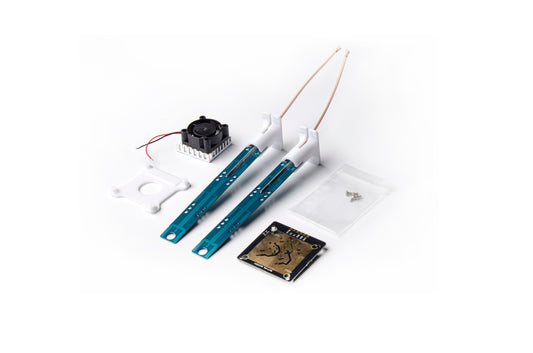 Tinklo plokštė „HobbyDrone“ didelės galios AC180 RTL8812AU 2W + 2 antenos 7,5 dB