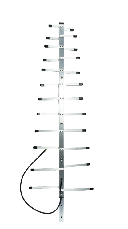 Tolimojo nuotolio klevo antena su belaidžiu logaritminiu periodiniu SMA-MALE (470–1020 MHz) 