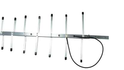Tolimojo nuotolio klevo antena su belaidžiu logaritminiu periodiniu SMA-MALE (470–1020 MHz) 