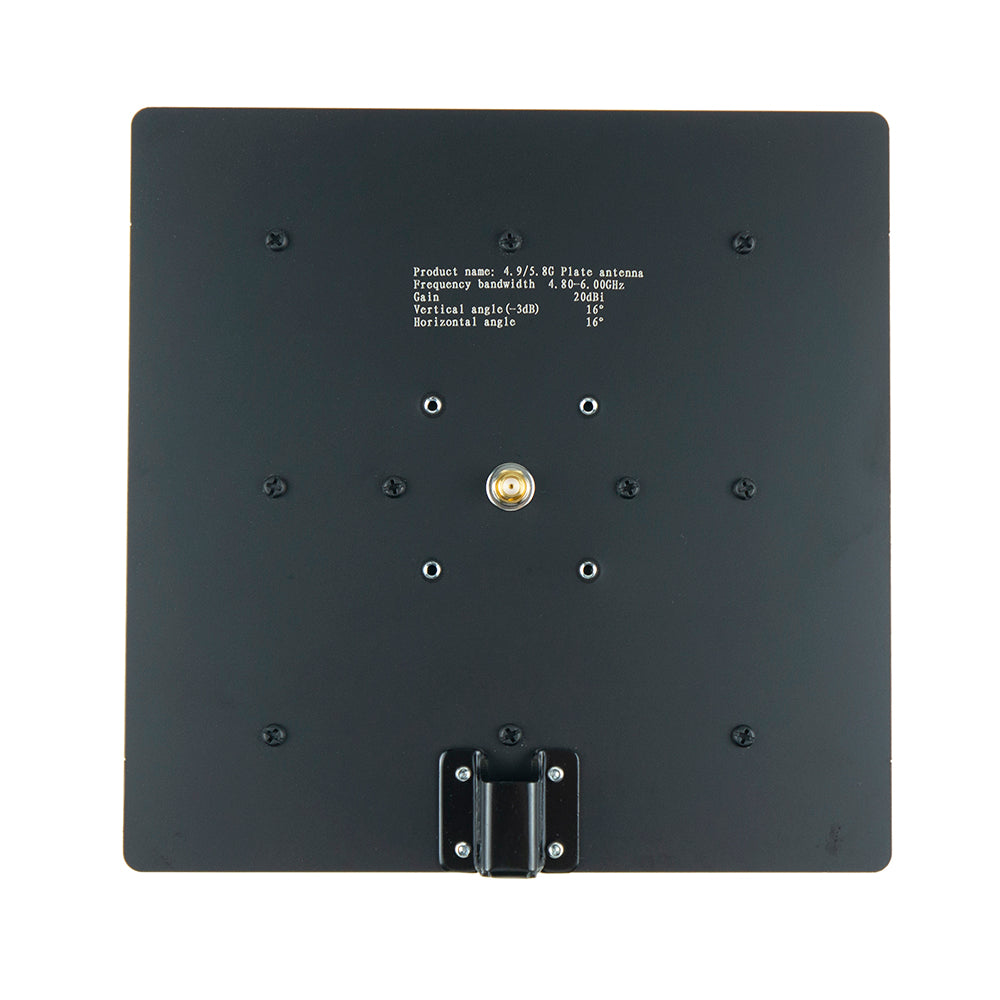 Belaidė klevo antena, kryptinė, 4.9-5.8G SMA-MALE, 20dB