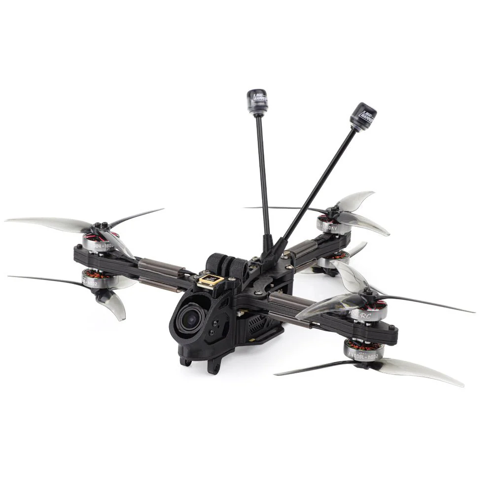 FPV dronas HGLRC Rekon Y6 5 colių ELRS Moonlight komplektas HD